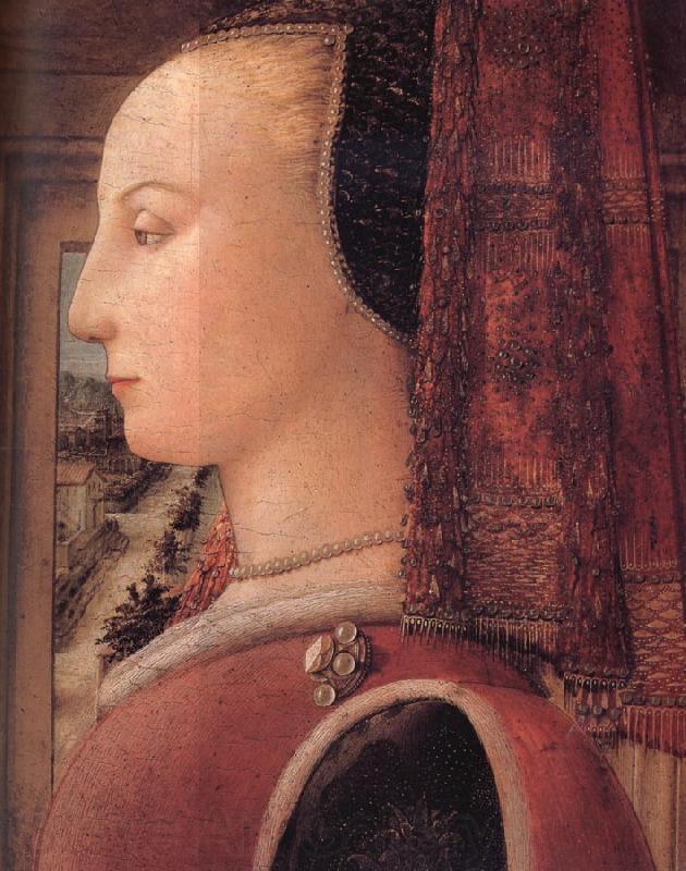 Fra Filippo Lippi Details of Portrait of a Woman with a Man at a Casement Spain oil painting art